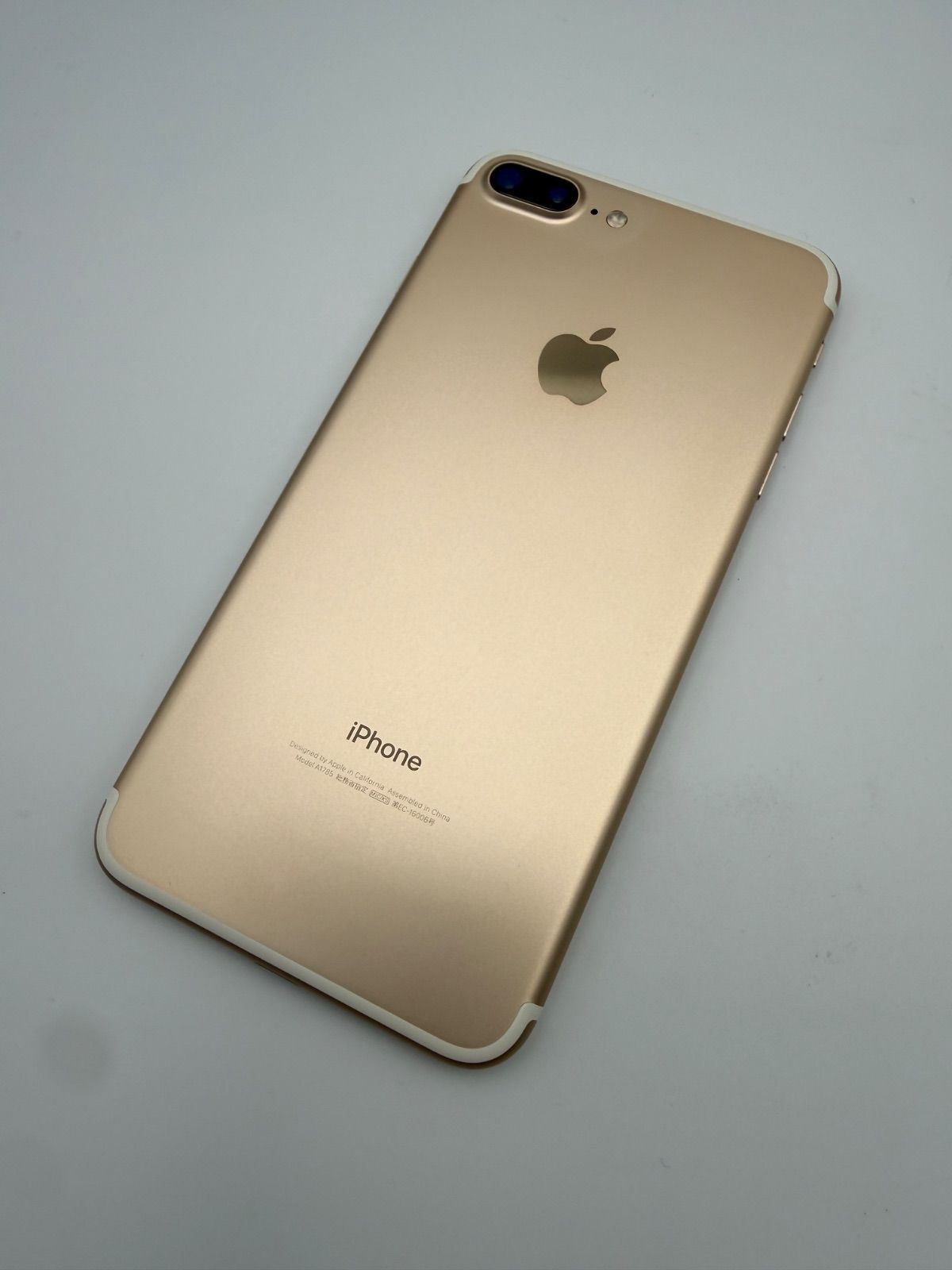 大容量バッテリー新品交換済み 100% iPhone7 Plus ゴールド 256GB シムフリー ガラスフィルム付き
