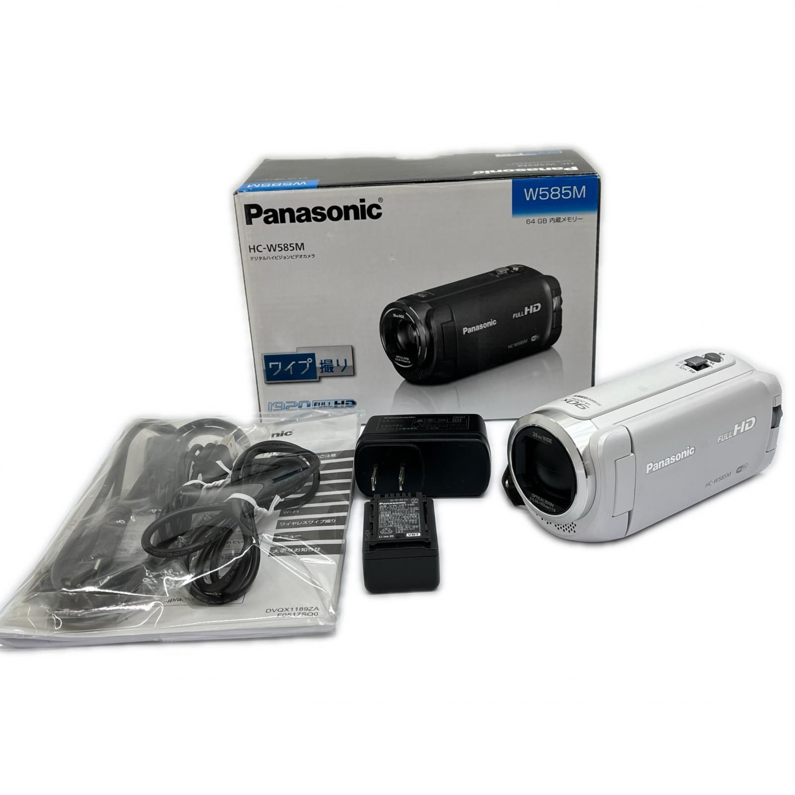 Panasonic パナソニック デジタルハイビジョンビデオカメラ HC-W585M