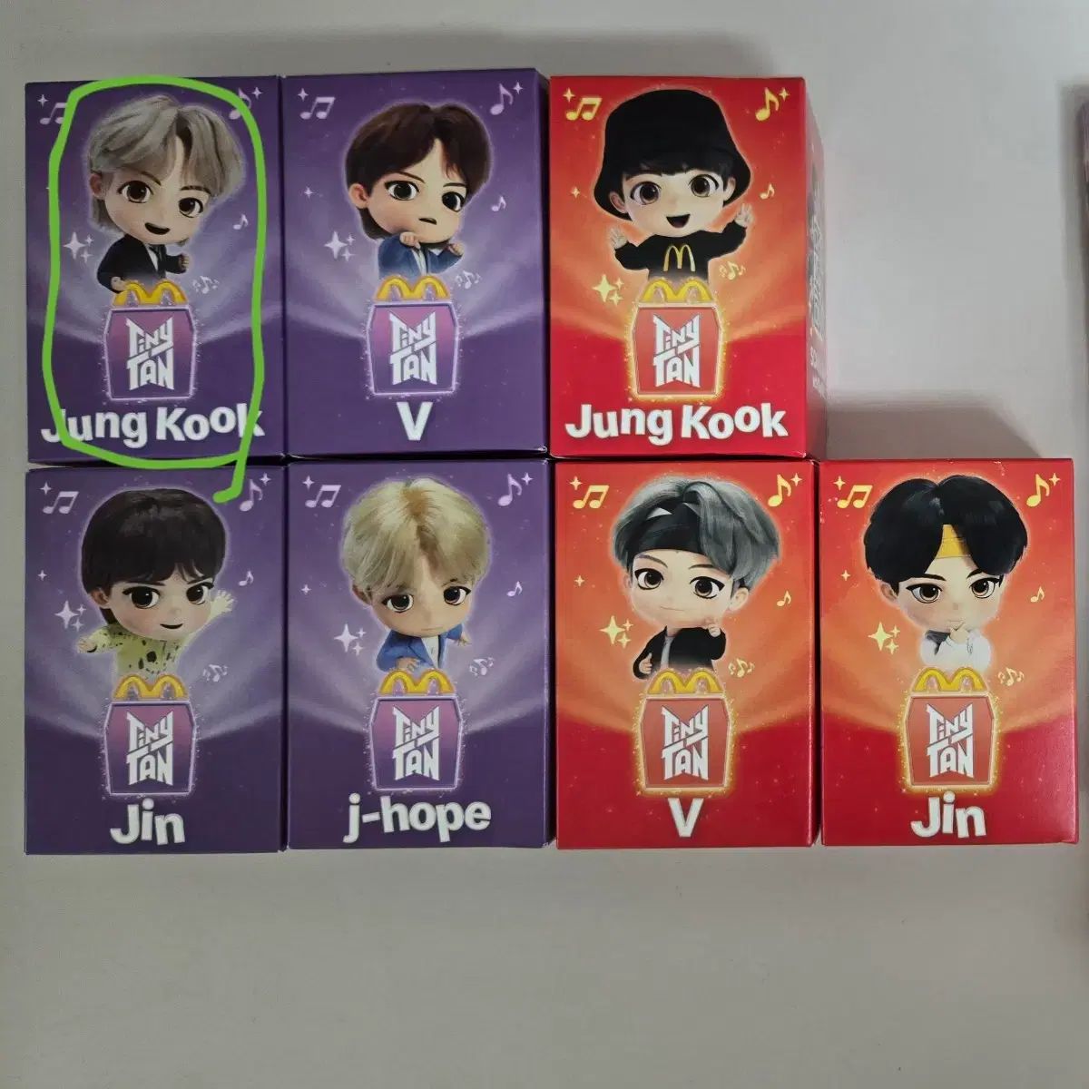 BTS ハッピーセット パープル ジョングク - メルカリ