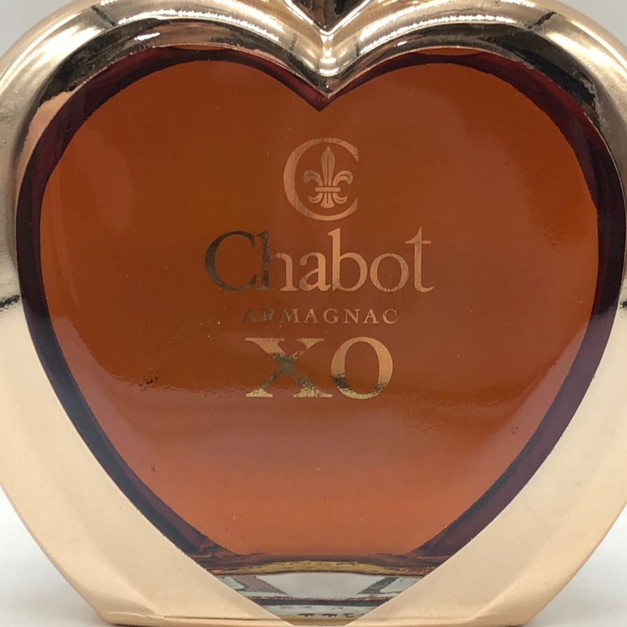 シャボー XO アルマニャック ハートボトル ゴールド 500ml 【C1