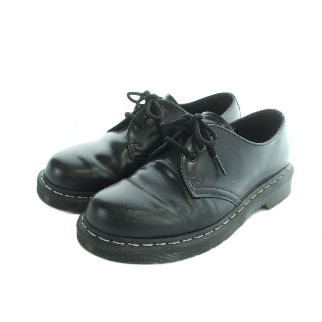ドクターマーチン DR.MARTENS 1461WS レザーシューズ 靴 レザー ロゴ 3ホール UK6 25cm 黒 ブラック ■GY40 /MQ