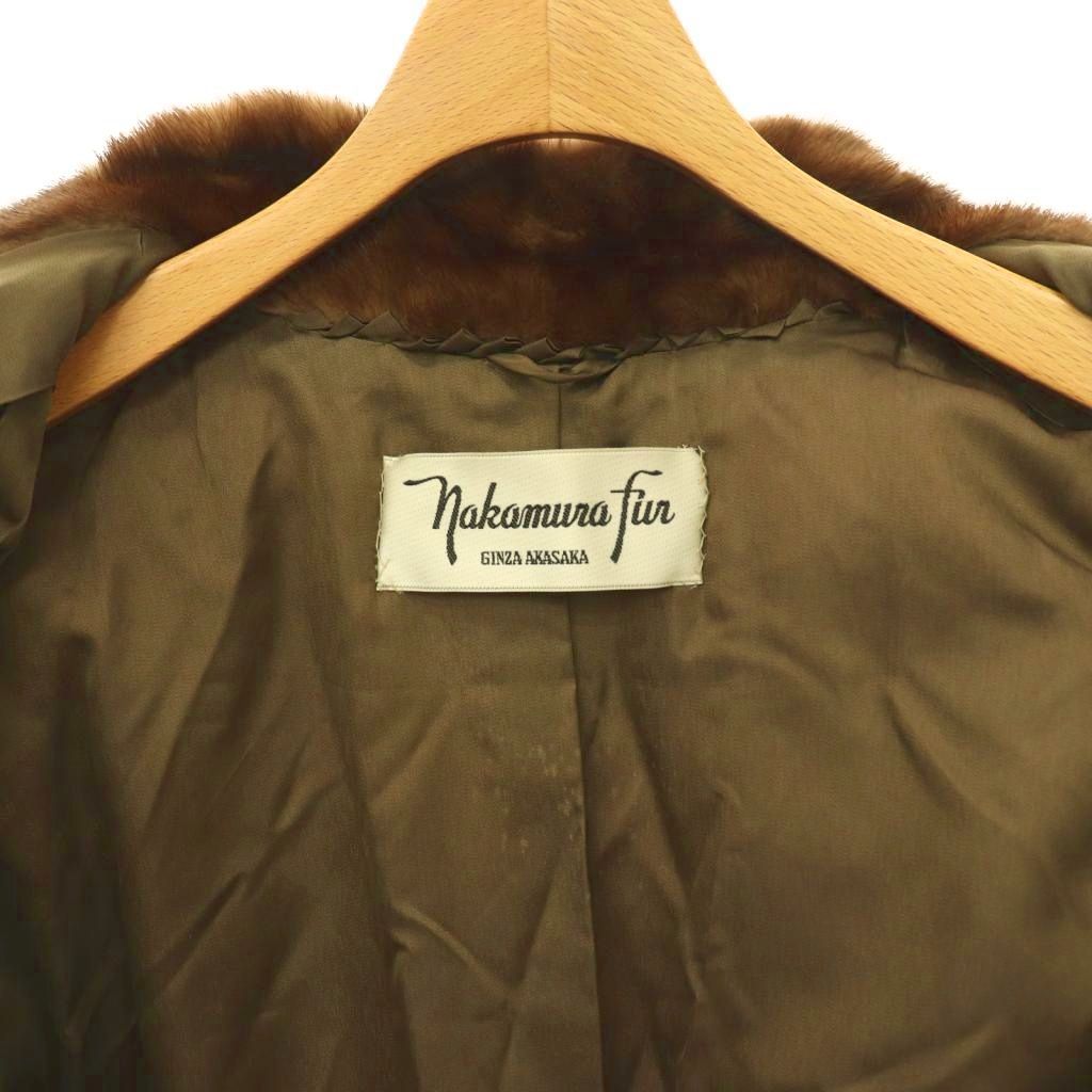 ナカムラ ファー Nakamura fur ファーコート ミンク 毛皮 ミディアム