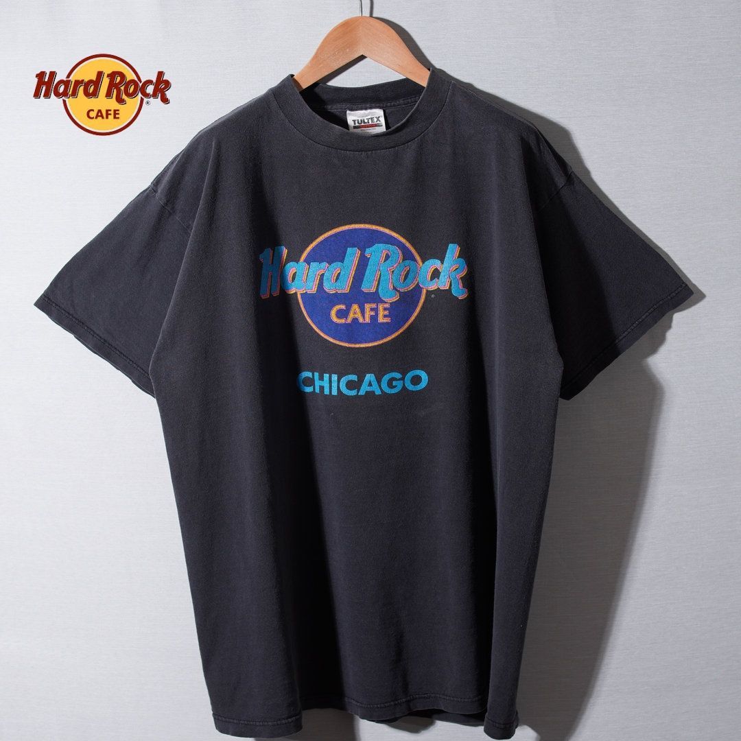 極上フェード 90s ハードロックカフェ Hard Rock Cafe Tシャツ XL