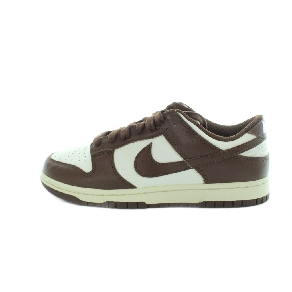 ナイキ NIKE DD1503-124 Women's Dunk Low ウィメンズ ダンク ロー ローカットスニーカー シューズ 靴 レザー 27cm 白 ホワイト 茶 ブラウン ■GY18 /MQ
