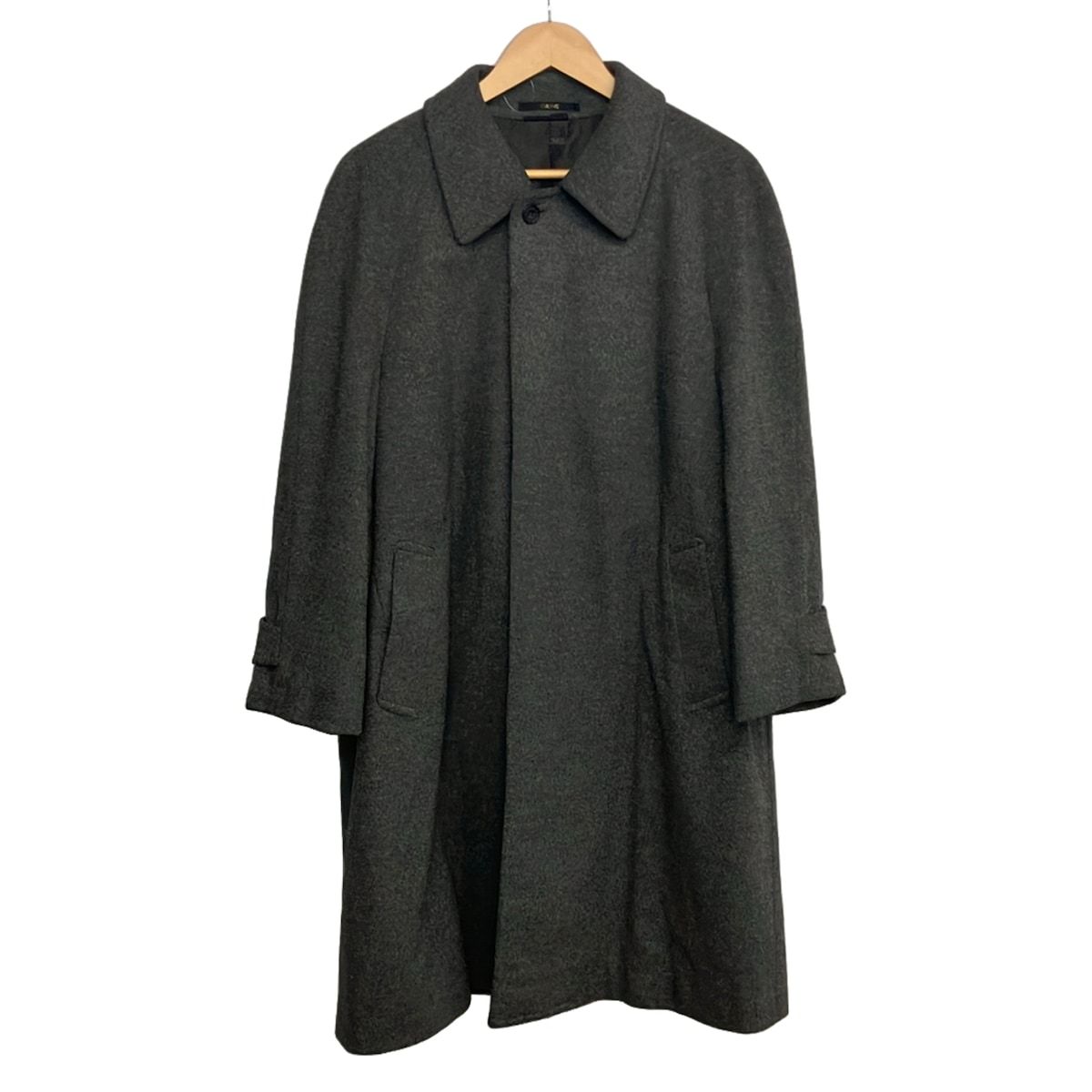 DAKS(ダックス) コート サイズ175 レディース美品 - ダークグレー 長袖/秋/冬