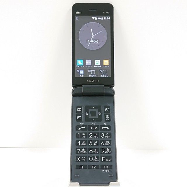 GRATINA KYF42 au ブラック 送料無料 本体 c20843