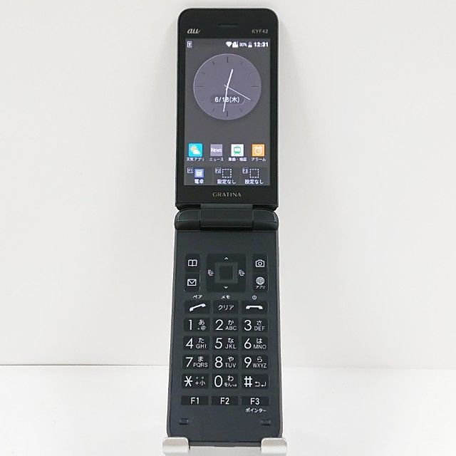 GRATINA KYF42 au ブラック 送料無料 本体 c20847