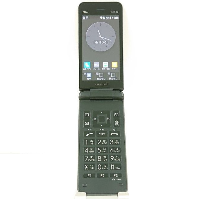 GRATINA KYF42 au ブラック 送料無料 本体 c20839