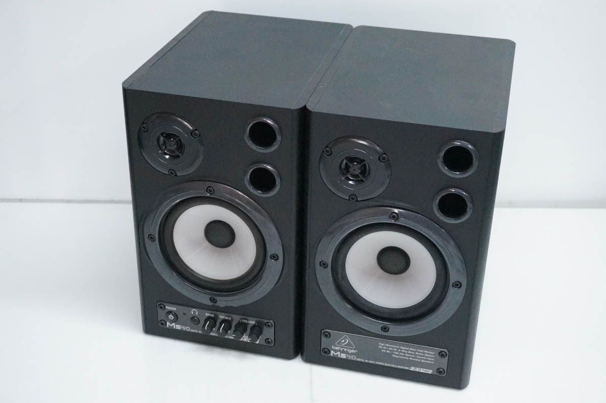 【中古】Behringerベリンガー スタジオモニター MS40 スピーカー