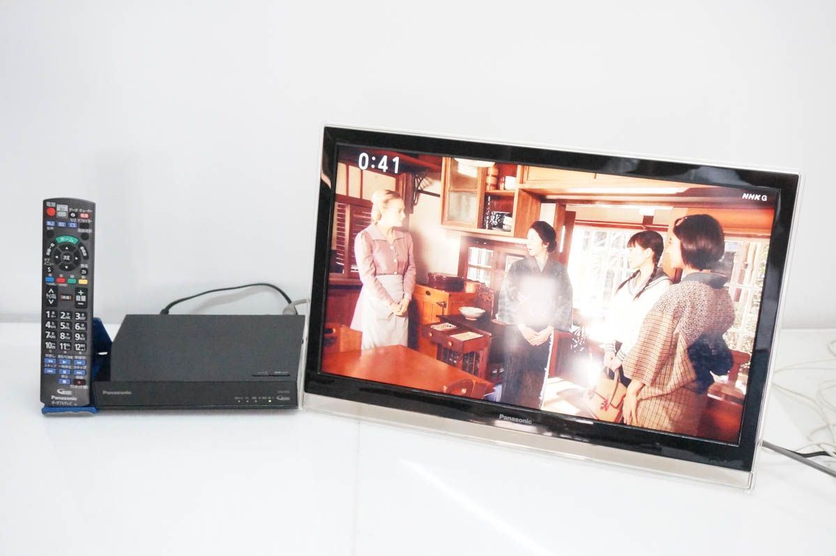 中古】Panasonicパナソニック ポータブル地上・BS・110度CSデジタル