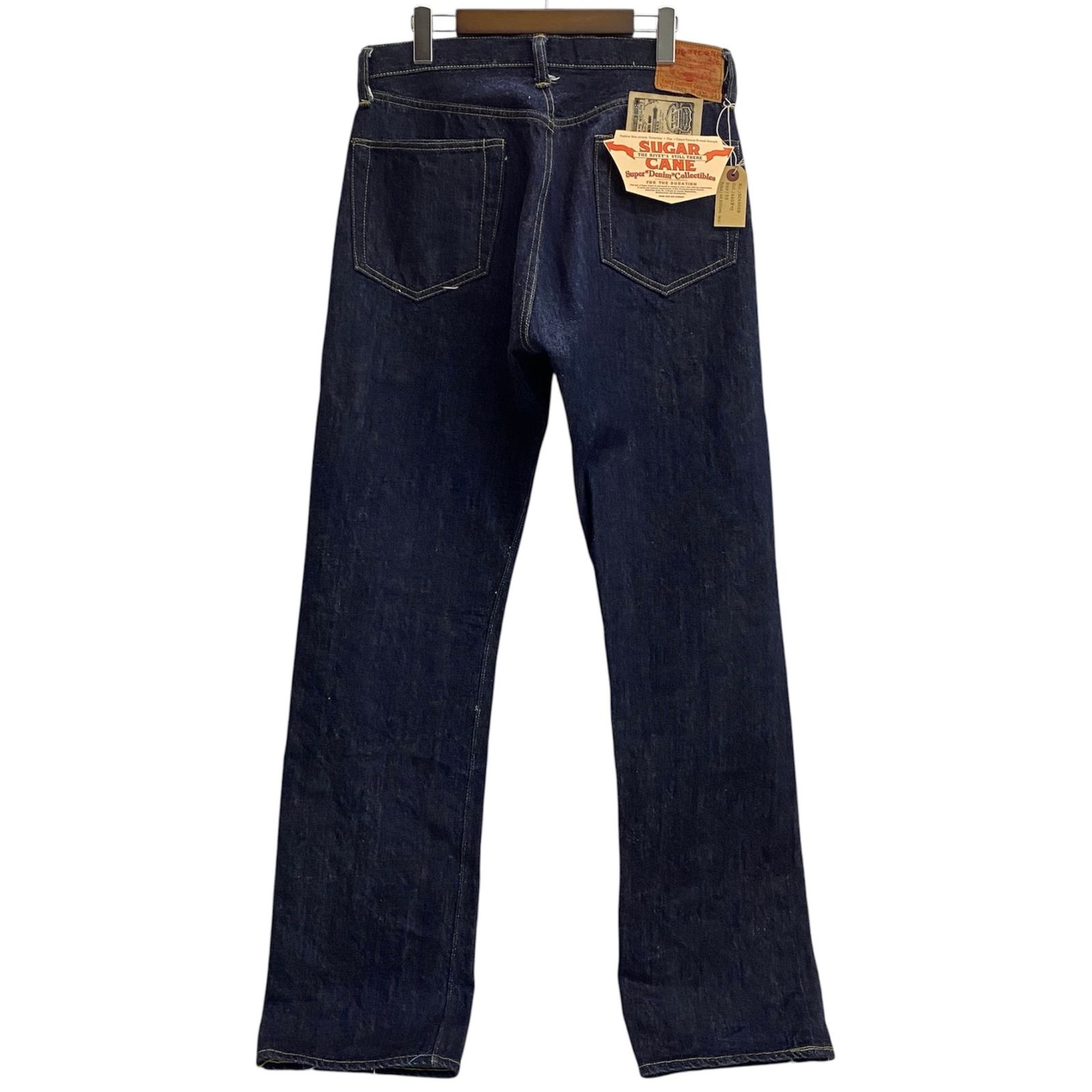シュガーケーン SUGAR CANE 大戦モデル BLUE DENIM WAIST OVERALLS “S1943” MODEL SC49009 デニム ブルー W33 L34サイズ 201MB-1527 VB