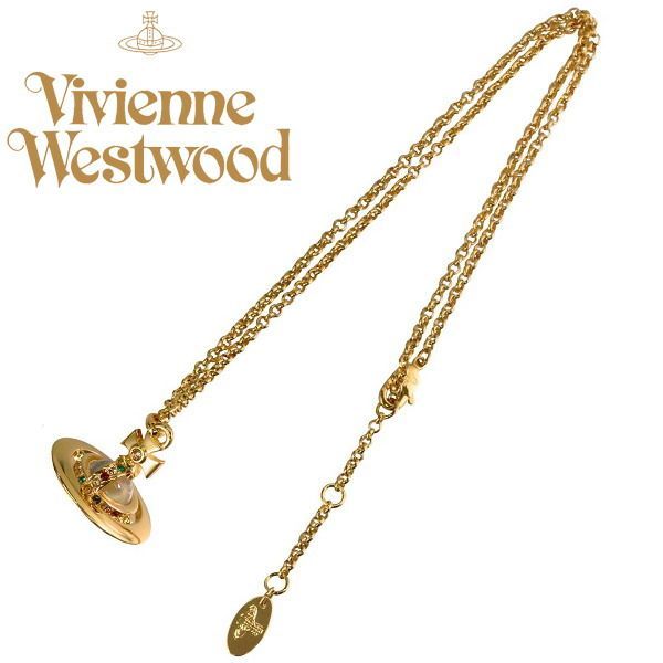Vivienne westwood ヴィヴィアン・ウエストウッド ネックレス NEW TIN ORB ゴールド 63020097/R001 ギフト プレゼント 誕生日