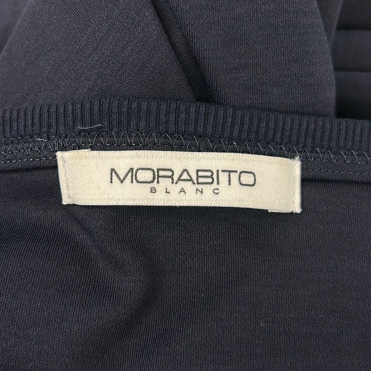 MORABITO ワンピース ネイビー40 MORABITO(モラビト) ワンピース サイズ40 M レディース - ダーク