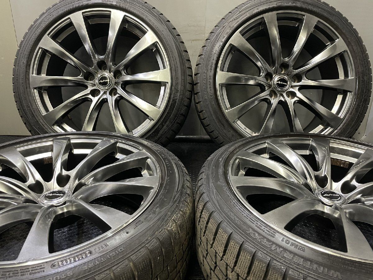 【DL WM01 245/45RF20】スタッドレス ランフラット【Lefinada 20インチ 8.5J5HPCD120+25】21年 バリ溝 レクサス専用設計 LS500用 (VTI511)