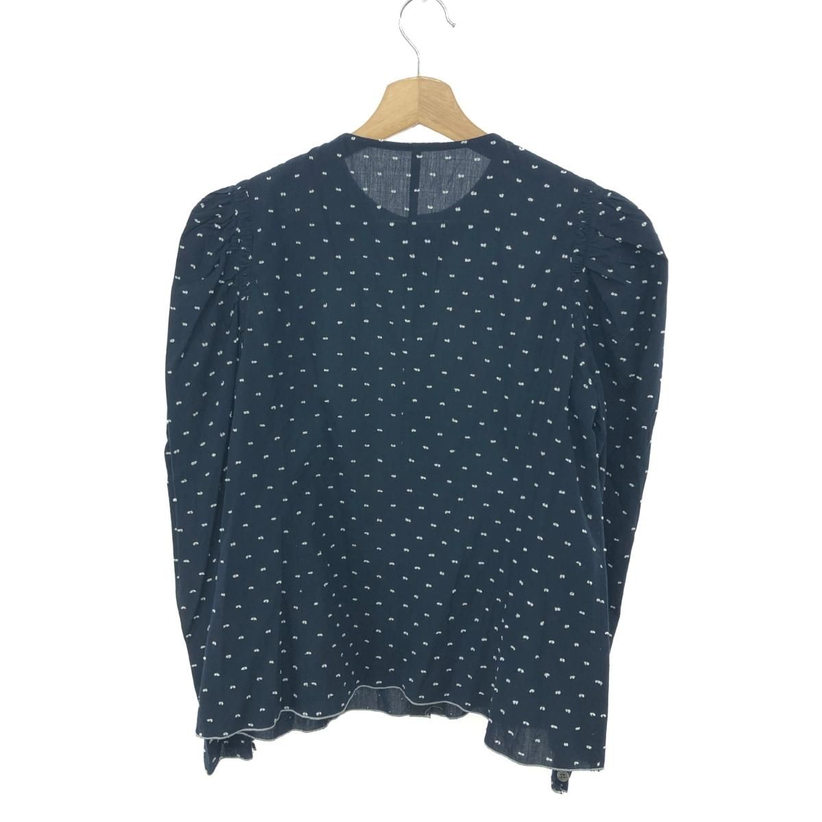 OHGA オーガ　PATTERN BLOUSE パターンブラウス OHGA オーガ ピンドットブラウス サイズ:F 長袖/ノーカラー OHGA-1062