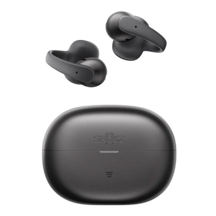 【新品】Shokz 完全ワイヤレスイヤホン OpenDots Air イヤーカフ型 SKZ-EP-000072 ブラック ショックス