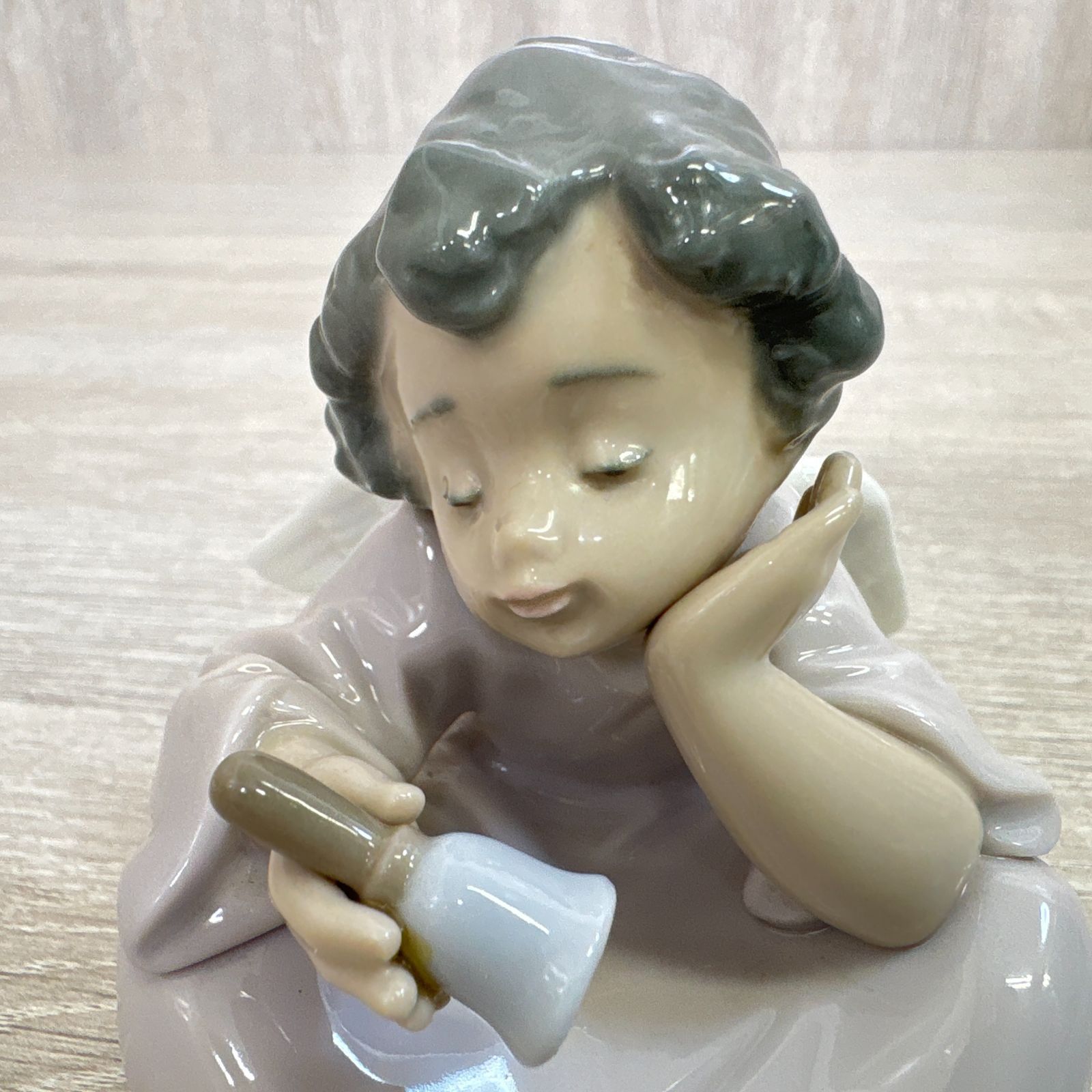 LLADRO リヤドロ 5728 天国のチャイム フィギュリン 天使 置物 陶器