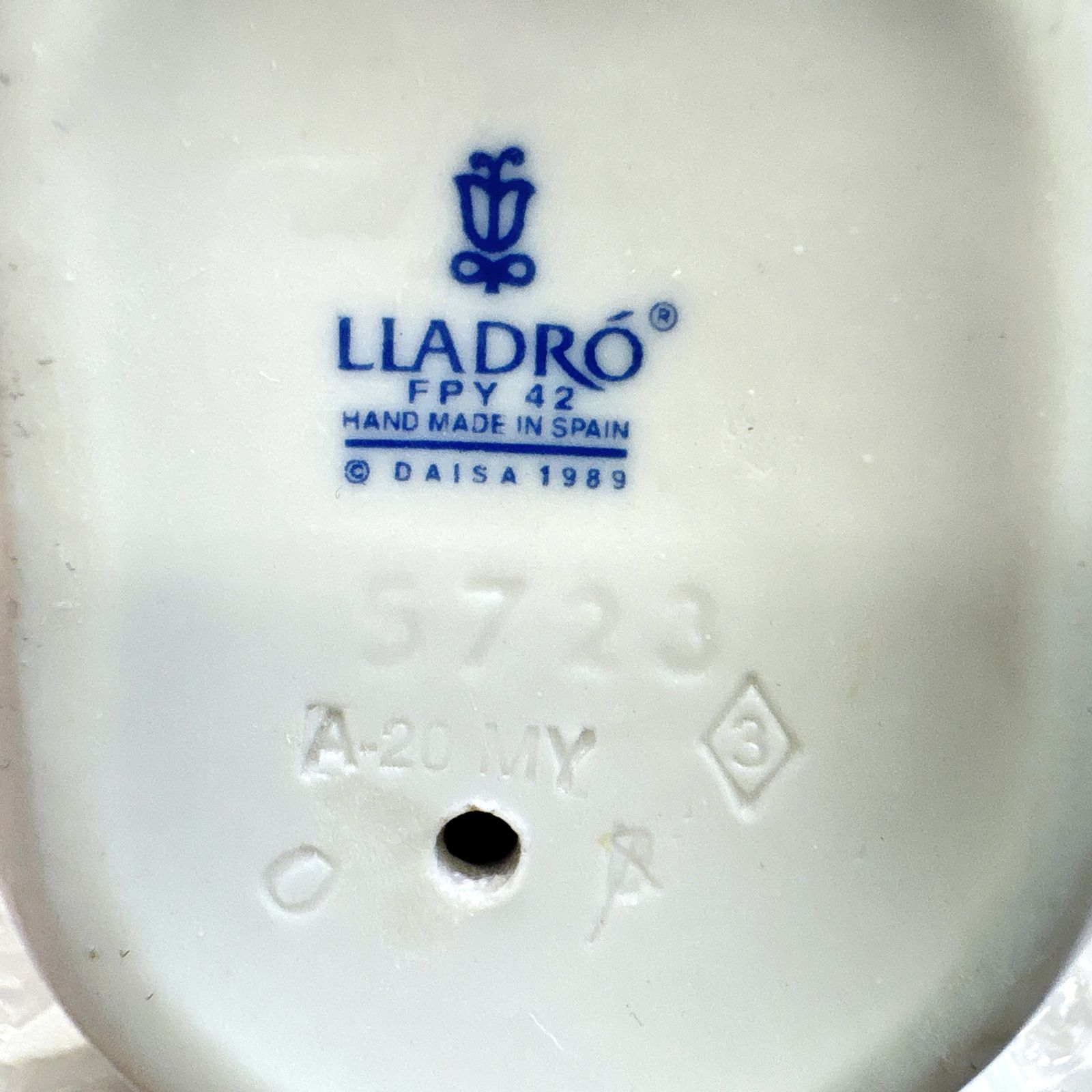 LLADRO リヤドロ 5728 天国のチャイム フィギュリン 天使 置物 陶器