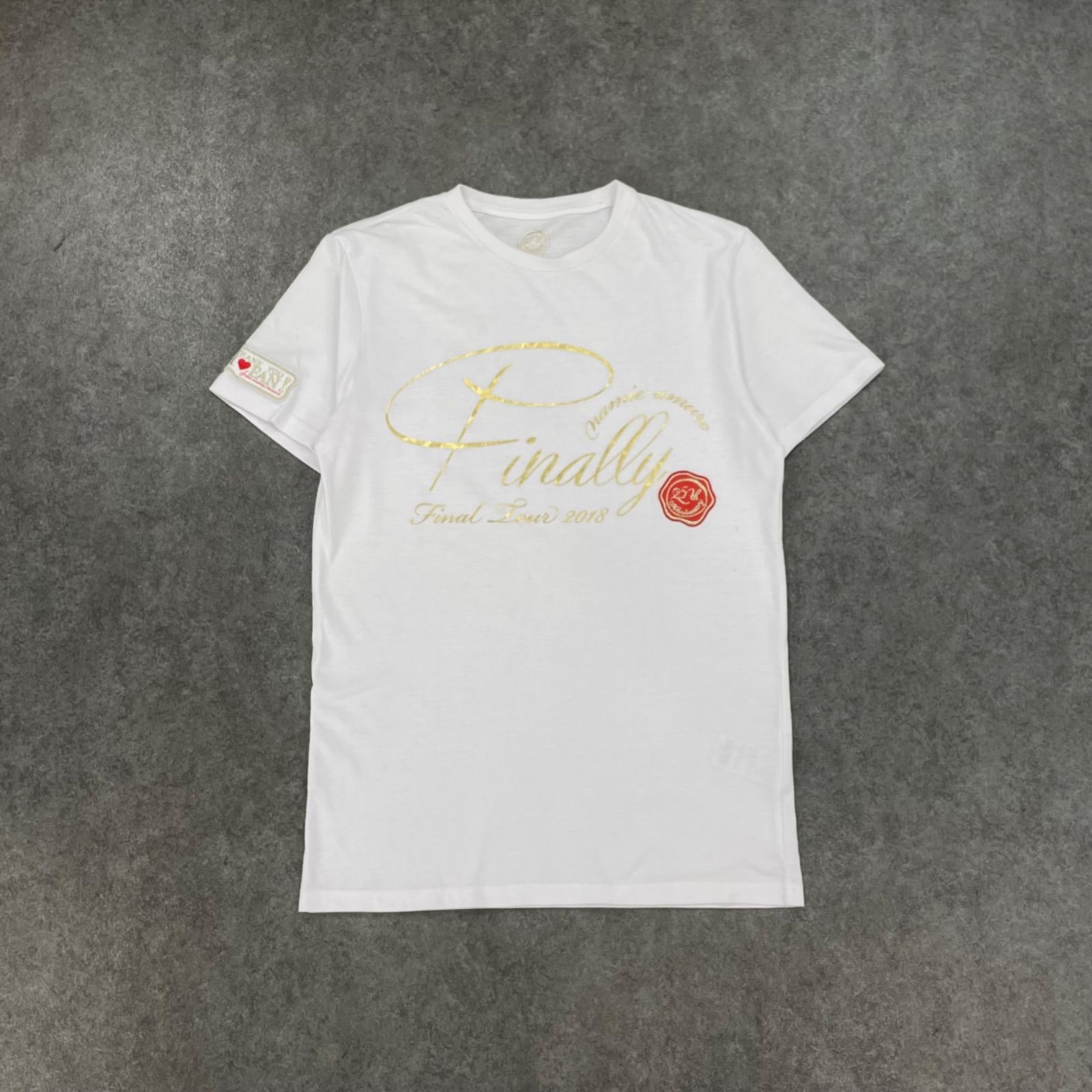 安室奈美恵 ワンピース 25th Finally Final Tour 2018 半袖 Tシャツ
