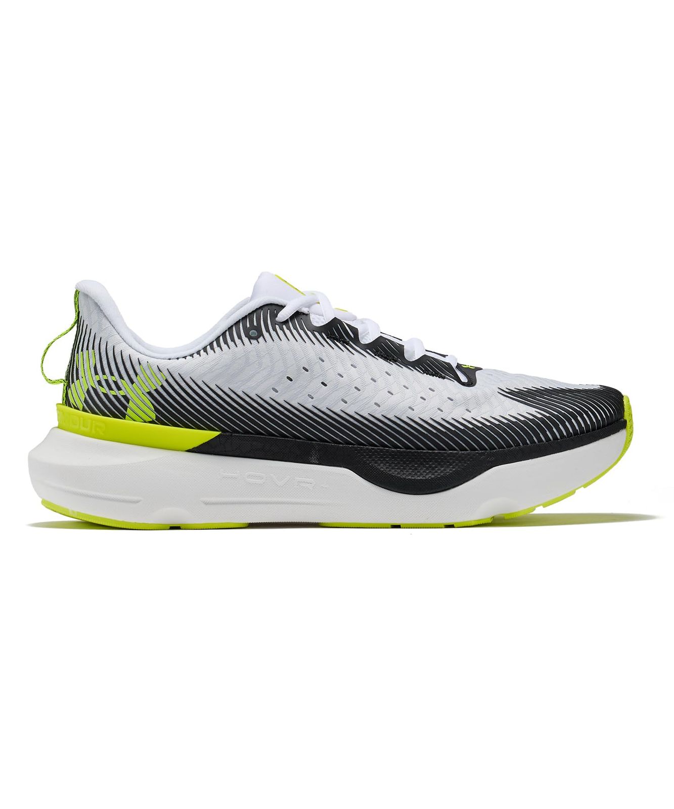 [Under Armour] UA Infinite Pro White/Black/High Vis Yellow 27.5 [White / Black / High Vis Yellow] [27.5 cm]