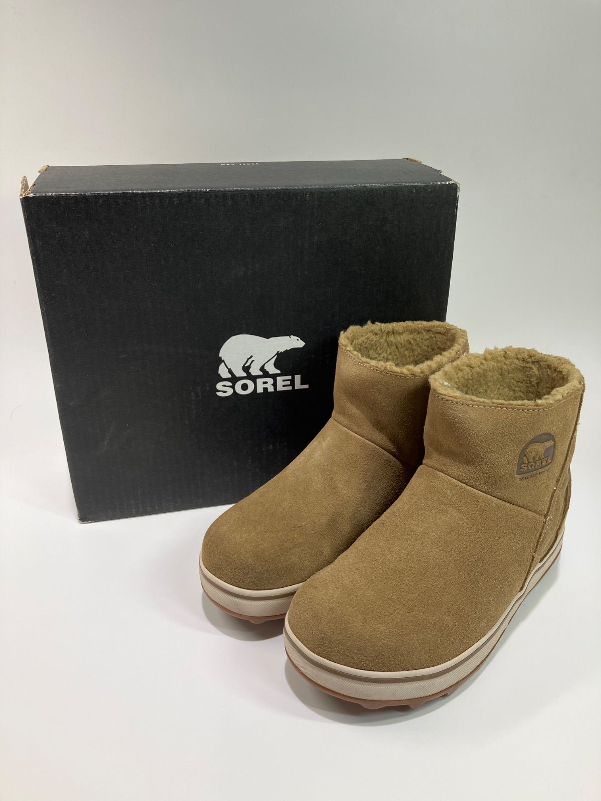 【質Banana】防水　SOREL レディース　ショートブーツ　22.5cm