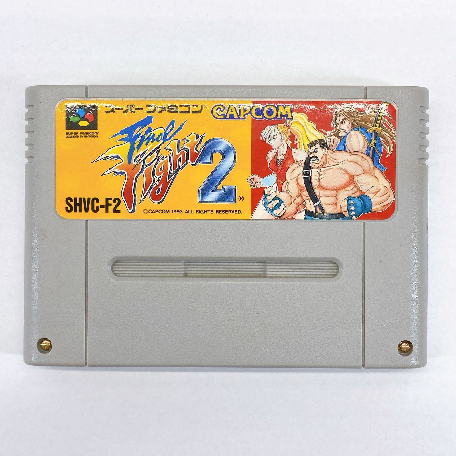 ◇【箱・取扱い説明書付き】SFC CAPCOM Final Fight2 ファイナル 