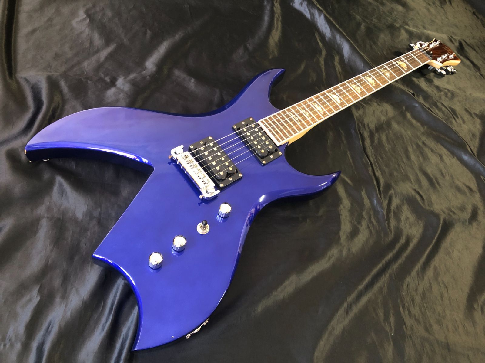 ☆モディファイして新たな機能を搭載　ポジションマークが珍しいB.C.Rich メルカリ