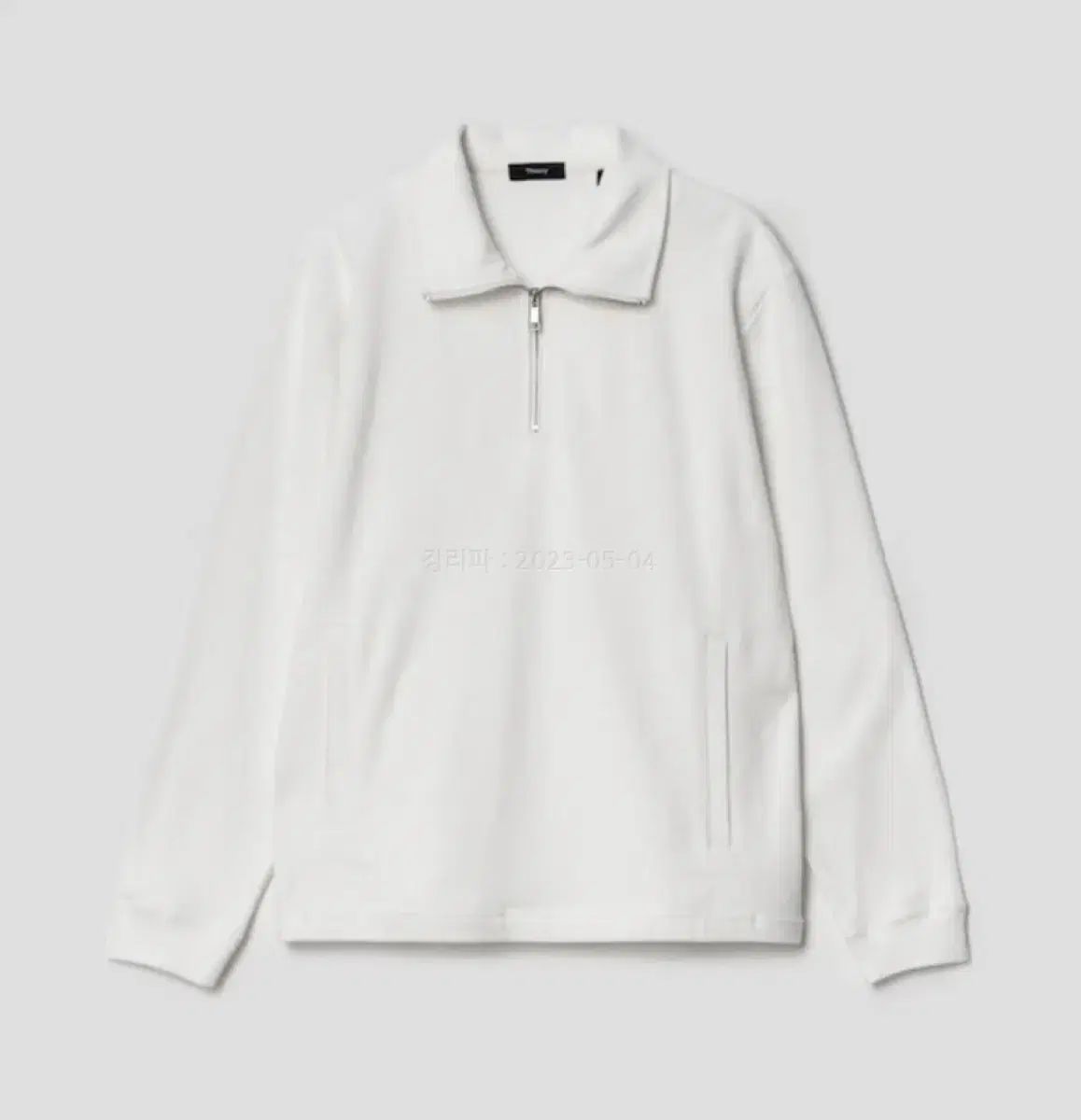 セオリー ハーフジップアップ L 出品
