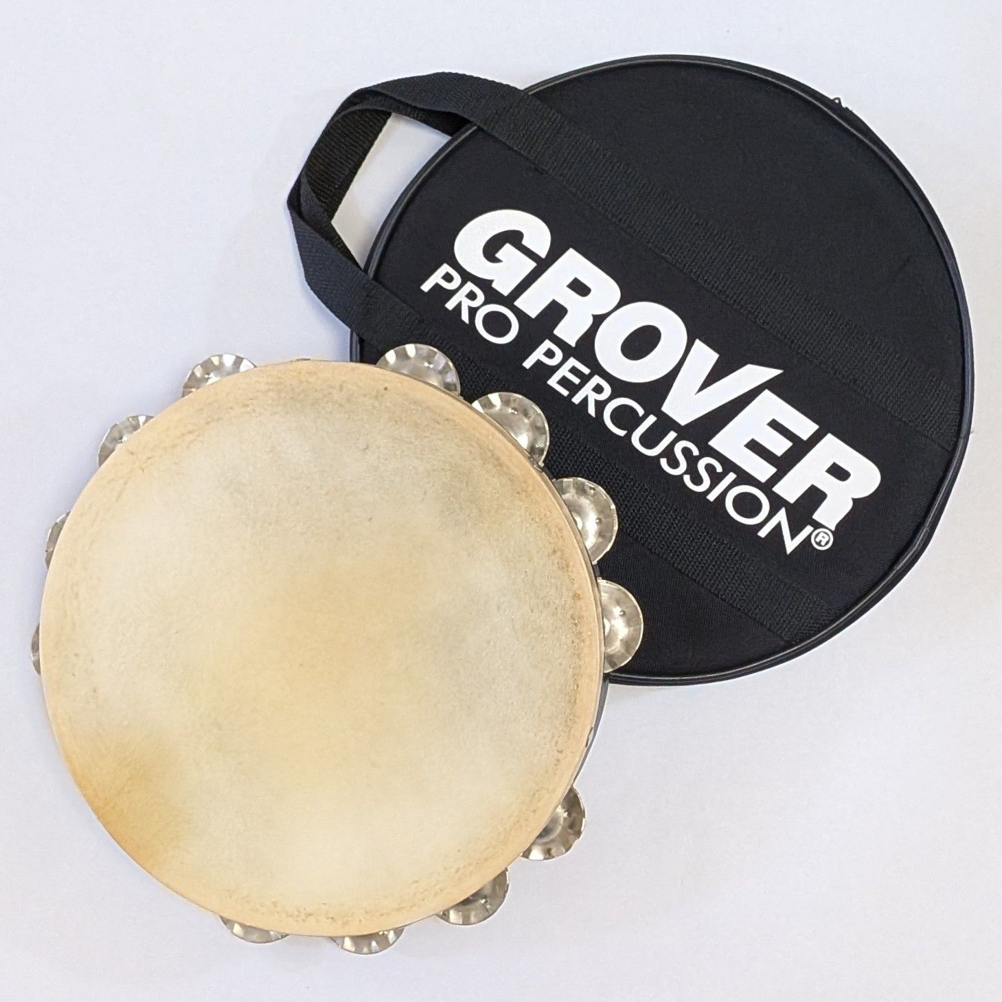 GROVER タンバリン ケース付き スパニッシュタンバリン グローバー GV-T1SS 専用ケース付属 GROVER