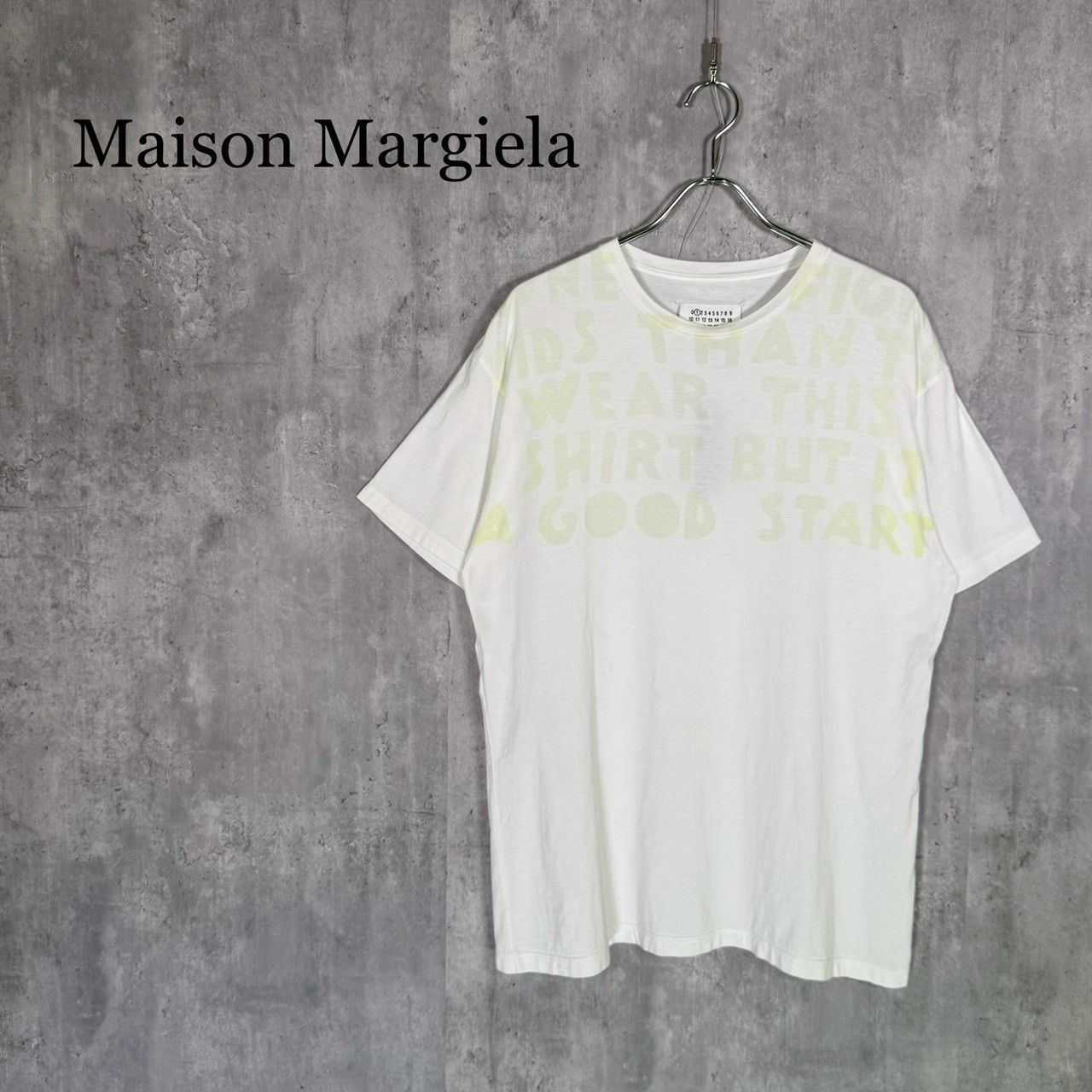 『Maison Margiela』メゾンマルジェラ（S）AIDSチャリティTシャツ