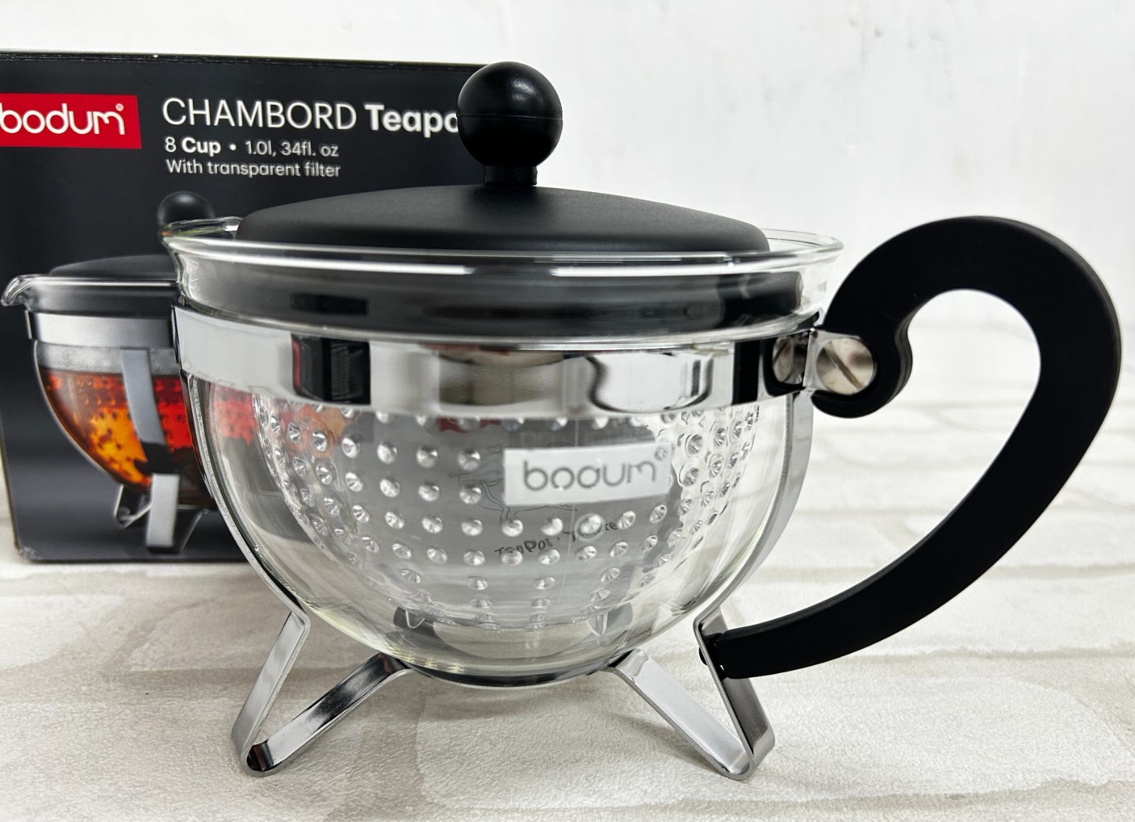 ボダム ティーポット シャンボール 1.0L Bodum Teapot Chambord 1.0L