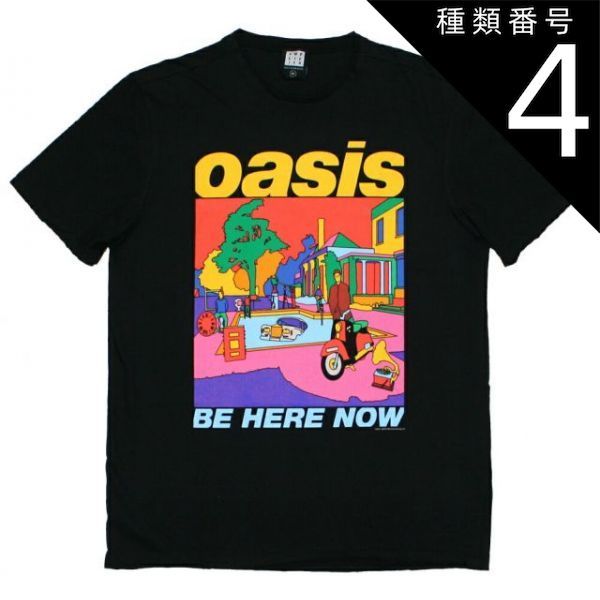 種類4：Large) [Amplified] Oasis / Be Here Now Tee (Black
