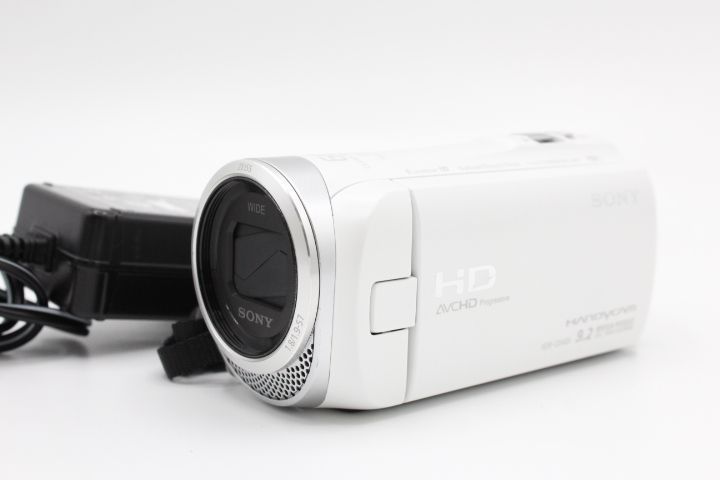 【美品】SONY ソニー ビデオカメラ HDR-CX485 32GB 光学30倍 ホワイト Handycam HDR-CX485 WC #LE2028127