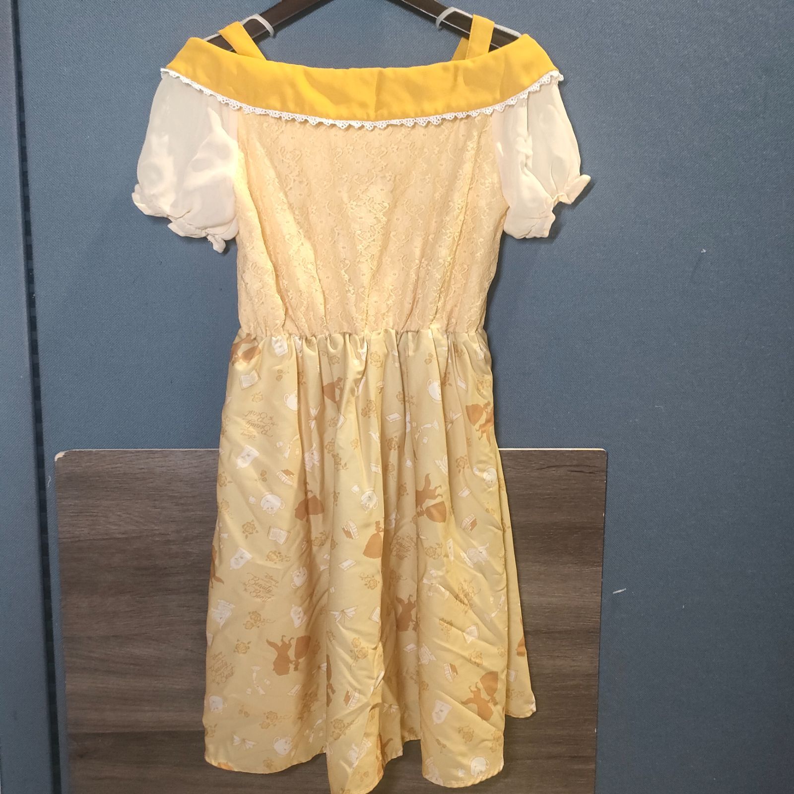 ⑱【美品・中古】axes femme アクシーズ ファム 美女と野獣 イエロー 