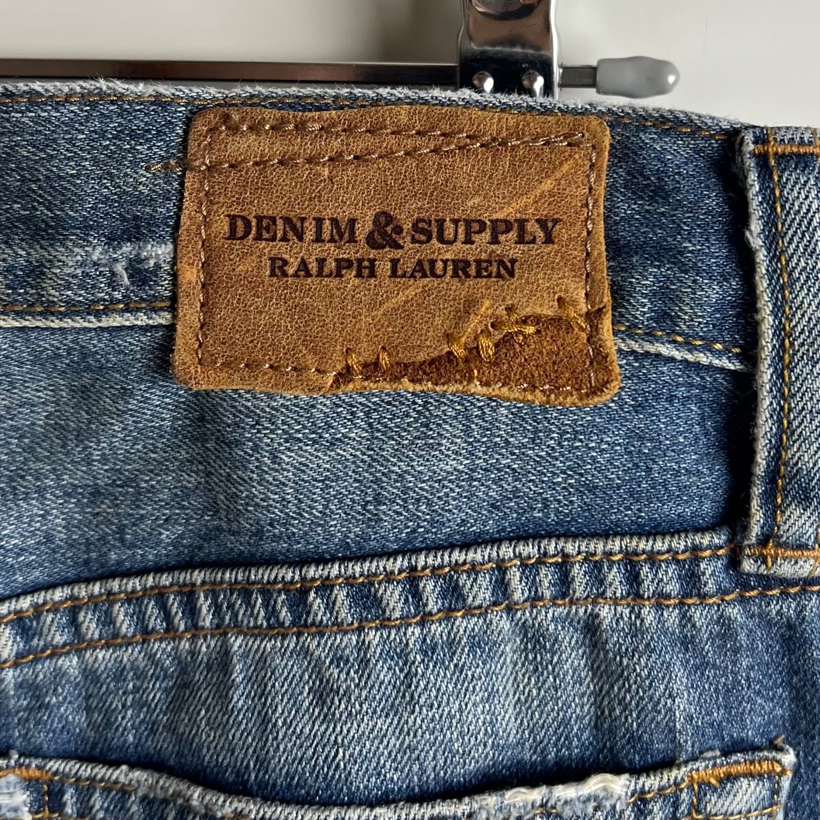 あRalph Lauren デニムサプライ クラスト クラッシュ デニム DENIM&SUPPLY RALPH LAUREN boyfriend crush paisley denim pants 24