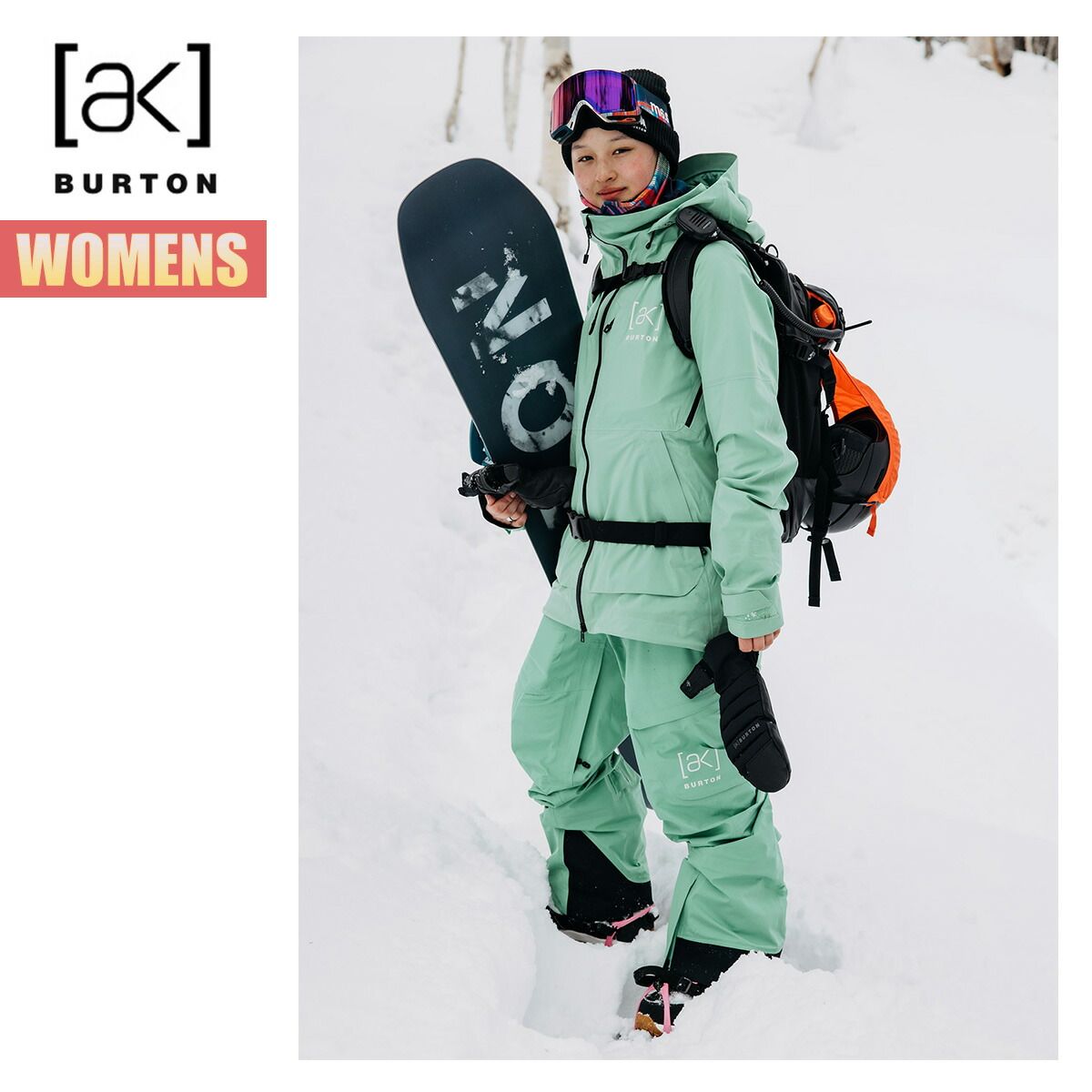 バートン スノーボードウェア レディース ジャケット 25-26 Burton [ak