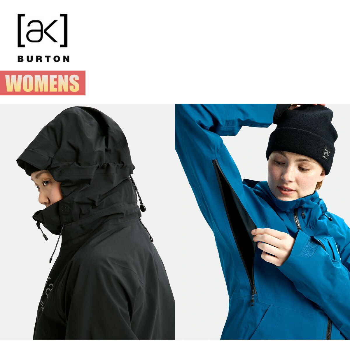 Burton AK キミー GORE-TEX 3L ストレッチ ジャケット バートン スノーボードウェア レディース ジャケット 25-26 Burton [ak