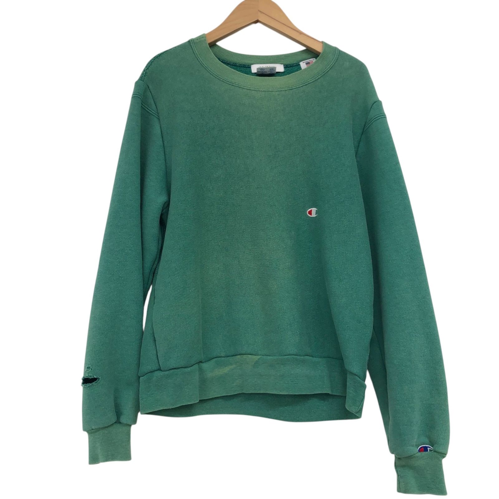 RE/DONE/リダン/90s/ヴィンテージ/チャンピオン/リメイク/スウェット/グリーン/サイズXXL/レディース/RS1709
