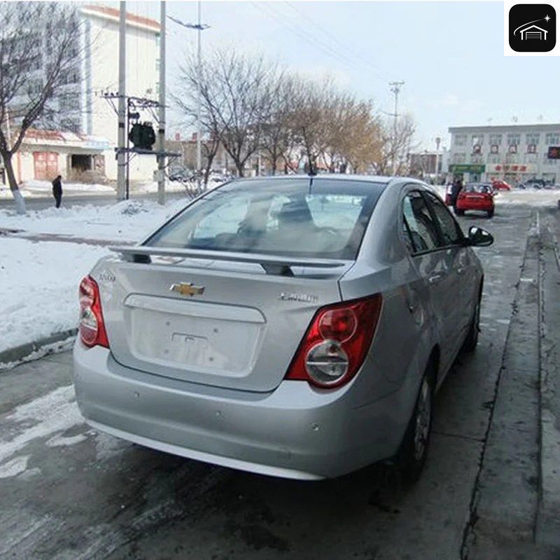 アベオ スポイラー ABS素材車用 リアウィング プライマーカラー リアスポイラー テールを押す シボレー アベオ スポイラー 2010-2016 カス