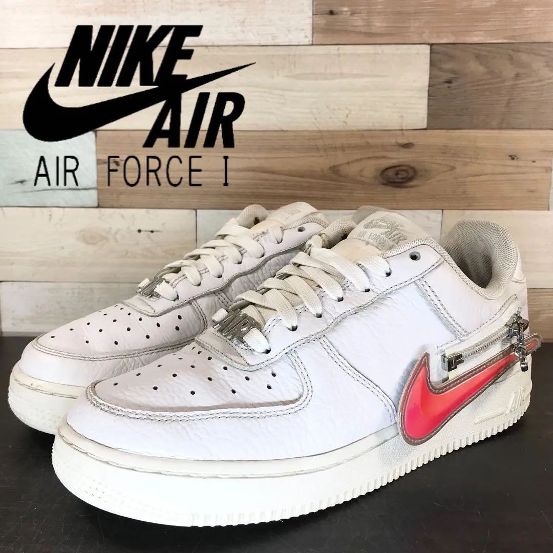 NIKE AIR FORCE 1 LOW WHITE ZIPPER エア フォース 1 ホワイト
