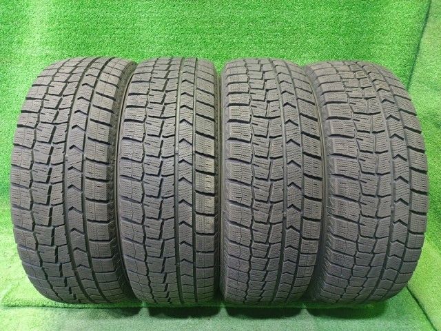 DUNLOP スタッドレス ダンロップ ウィンターマックスWM02 195/65R15 4本 1本6ミリ 3本7ミリ