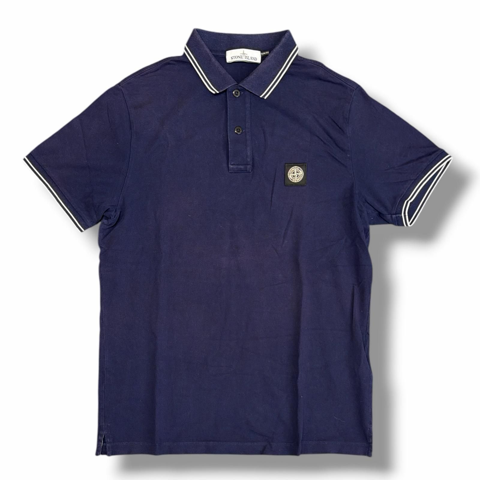国内正規 STONE ISLAND 18AW Short Sleeve Polo Shirt 半袖ポロシャツ