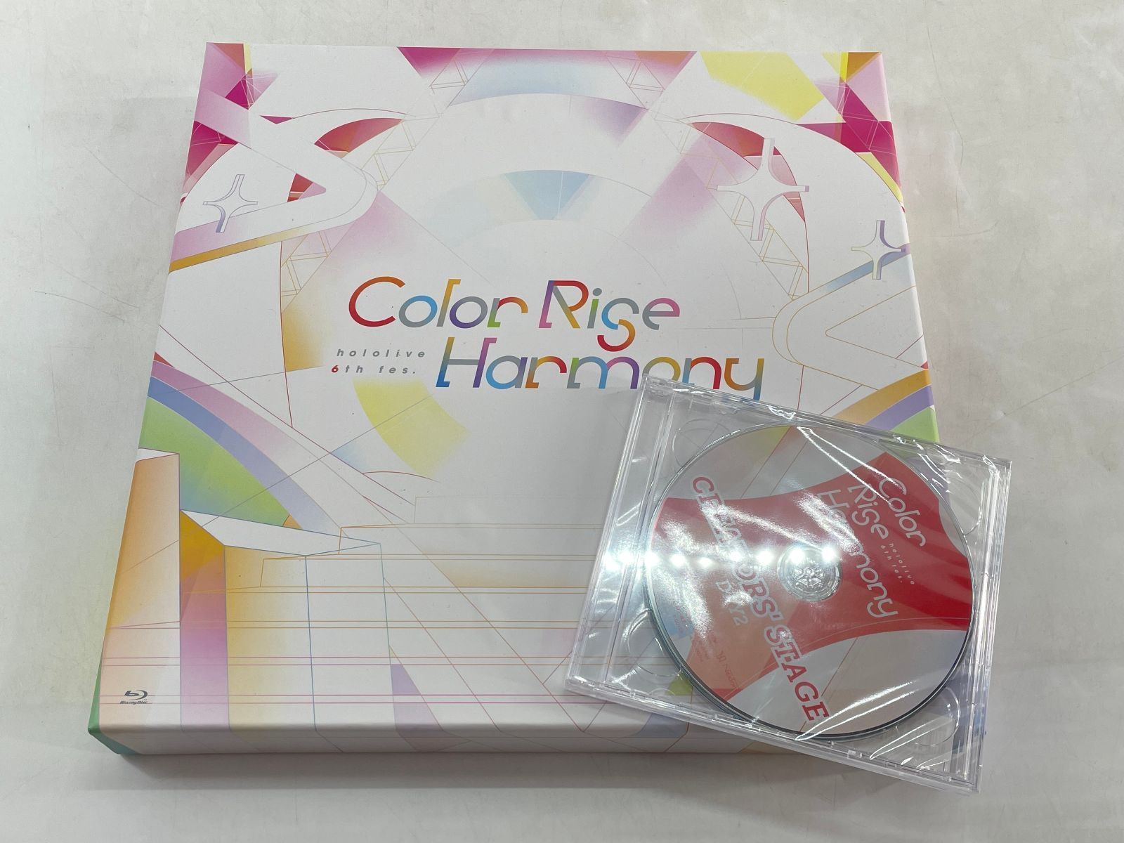 Blu-ray ホロライブ hololive 6th fes Color Rise Harmony 修正ディスク付き