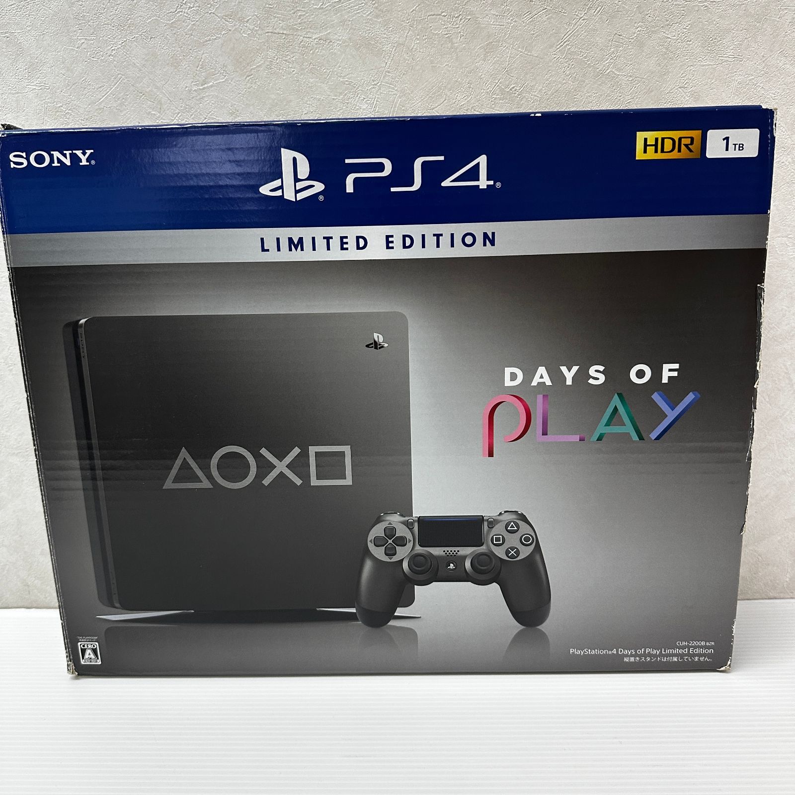 PlayStation 4 Days of Play Limited Edition 1TB (CUH-2200BBZR) 中古 