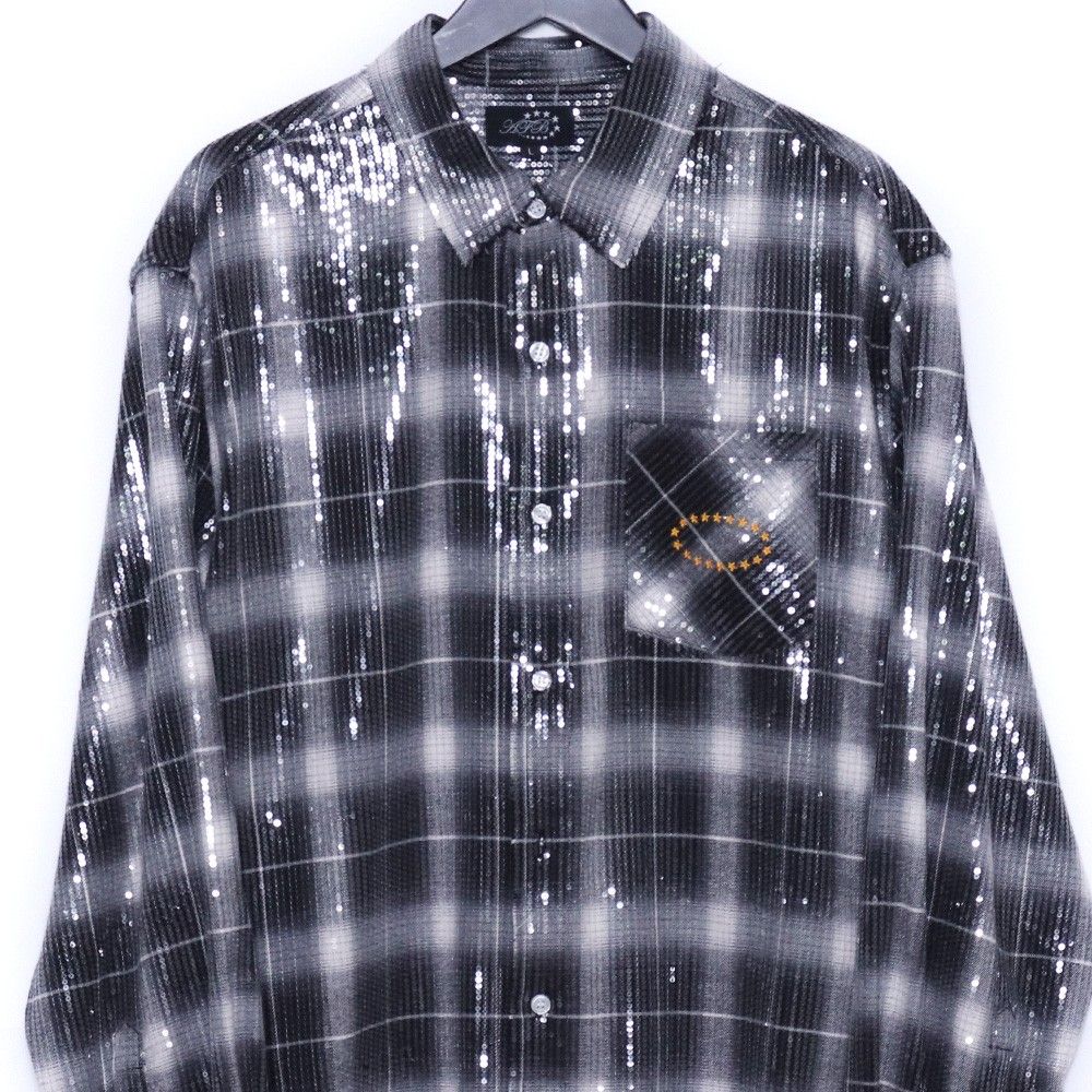 AFB SPANGLE SHIRTS Lサイズ ブラック - メルカリ