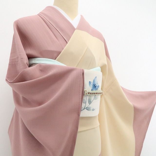 新品・夏付下げ】紗 夏着物 正絹 仕付け糸付き トールサイズ tomihisa