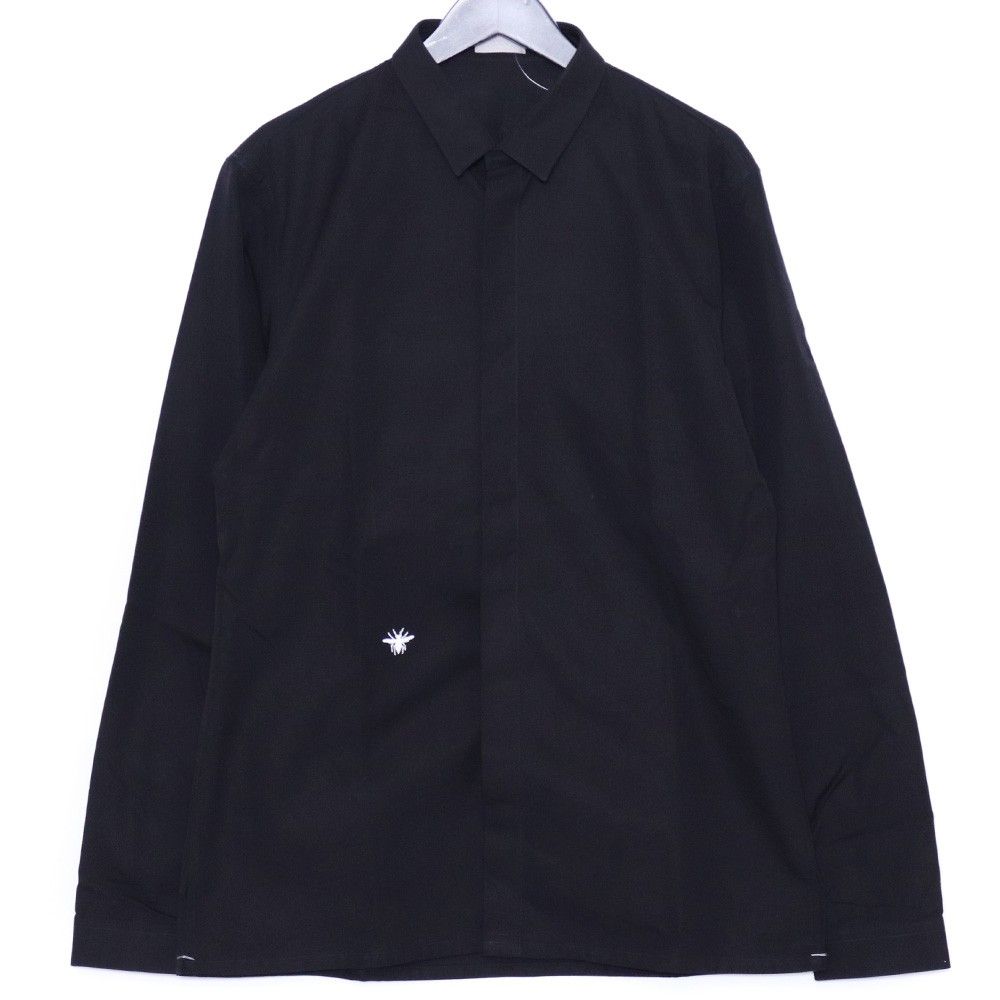 DIOR HOMME エディ期 BEE刺繍 オックスフォード長袖シャツ サイズ41