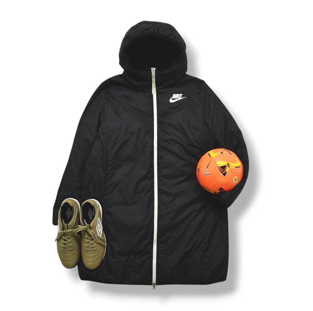 ナイキ NIKE リバーシブル キルティング ダウン コート パーカー 