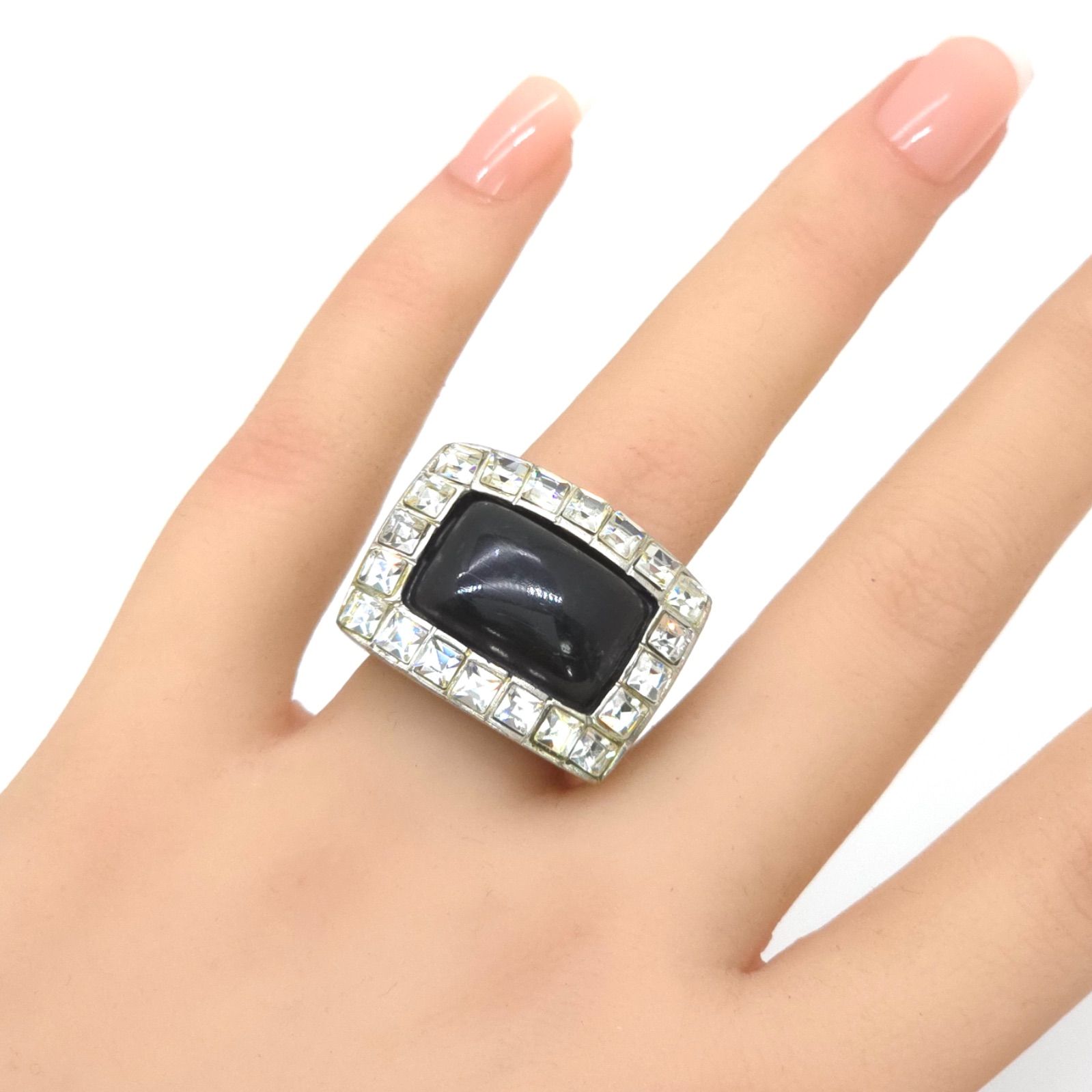 CHANEL シャネル ココマーク／スクエアリング CHANEL シャネル ココマーク スクエア リング 約13号 00 A ライン