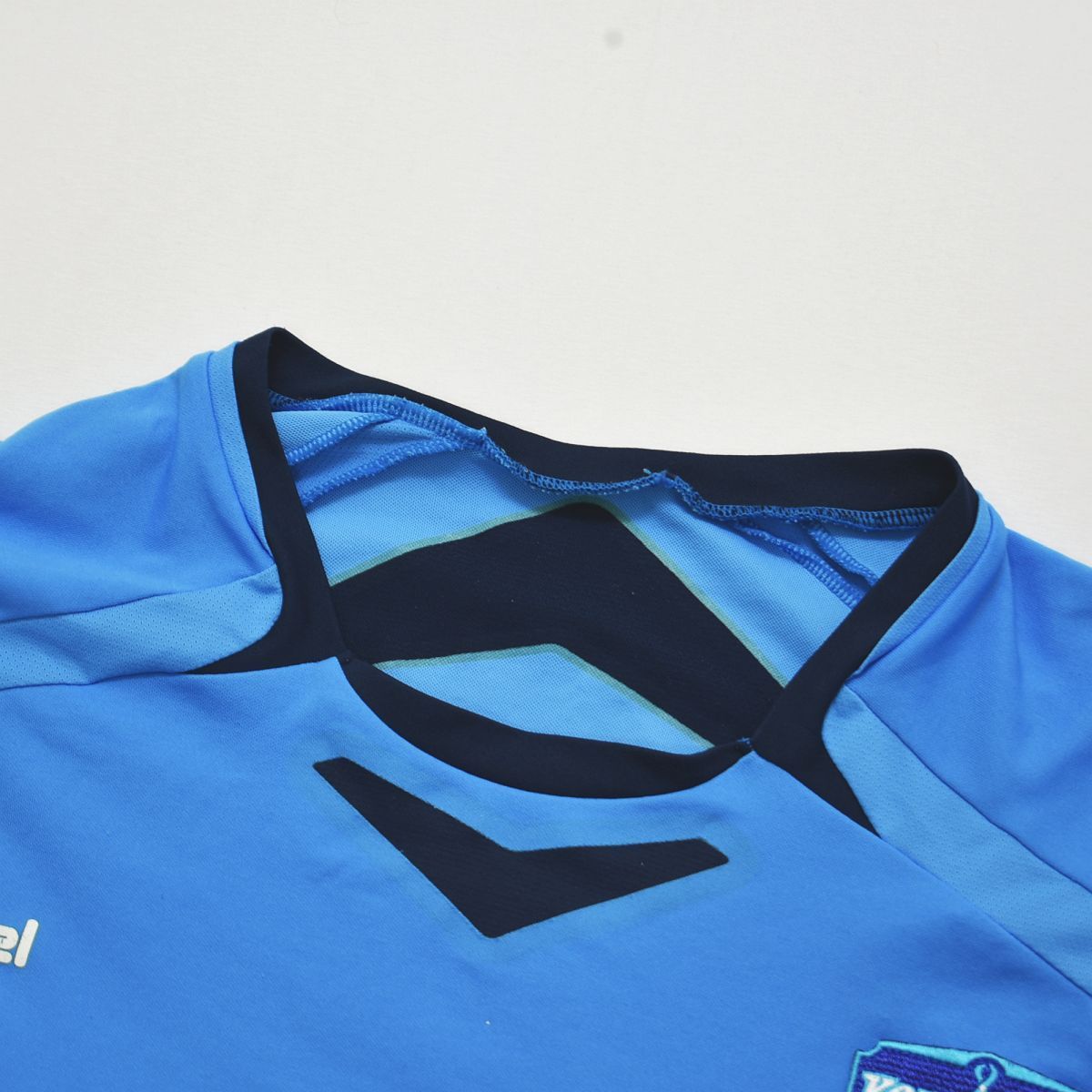 日本製 ヒュンメル hummel 横浜FC 2009 HOME 1st ＃19 難波宏明 